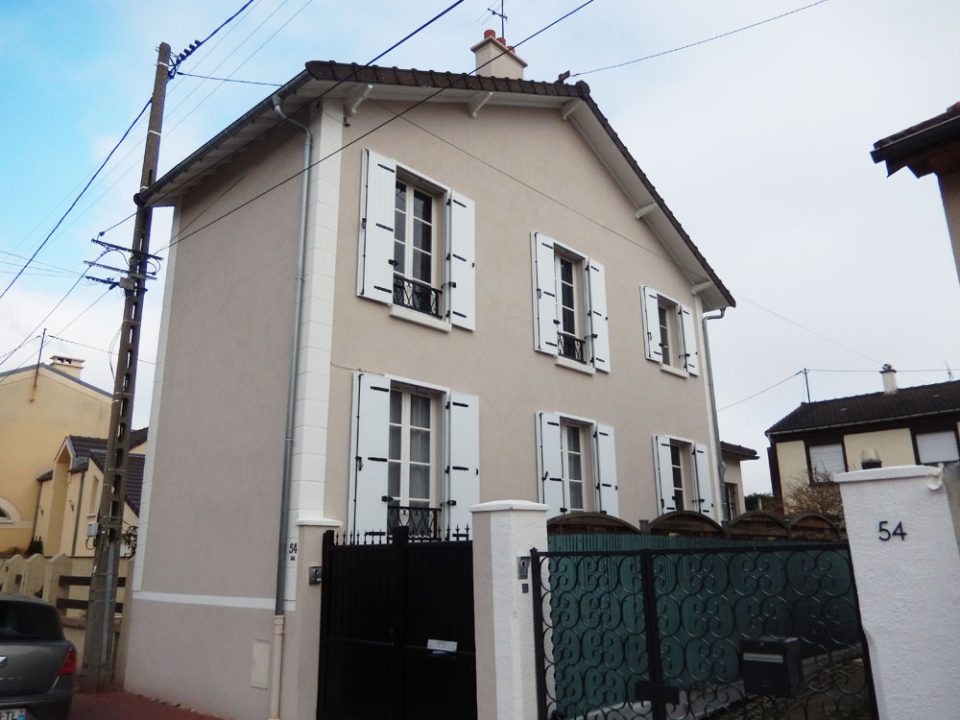 Façadier à Athis Mons, rénovation extérieure Essonne - Après travaux