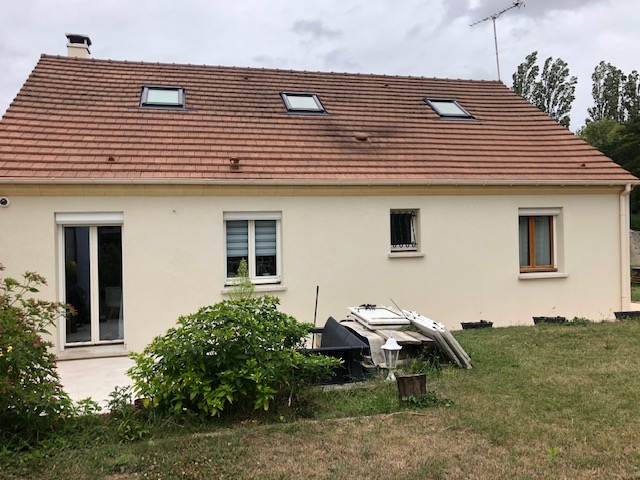 Maison après rénovation des façades à Corbeil-Essonnes