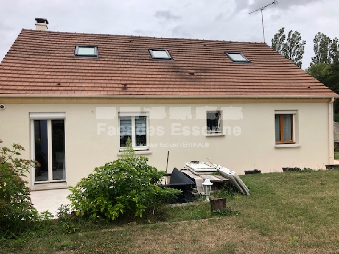 Rénovation façades d'une maison à Corbeil-Essonnes, 91100, Essonne
