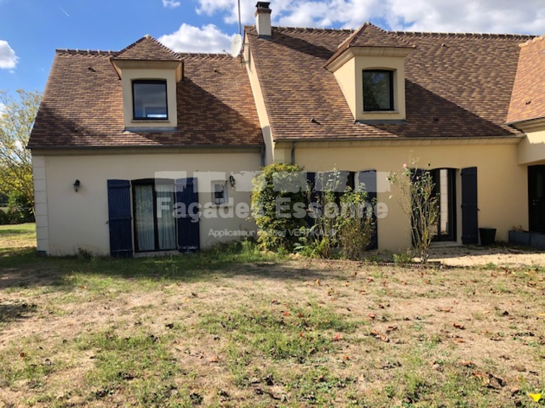 Rénovation façades d'une maison à Yerres, 91330, Essonne