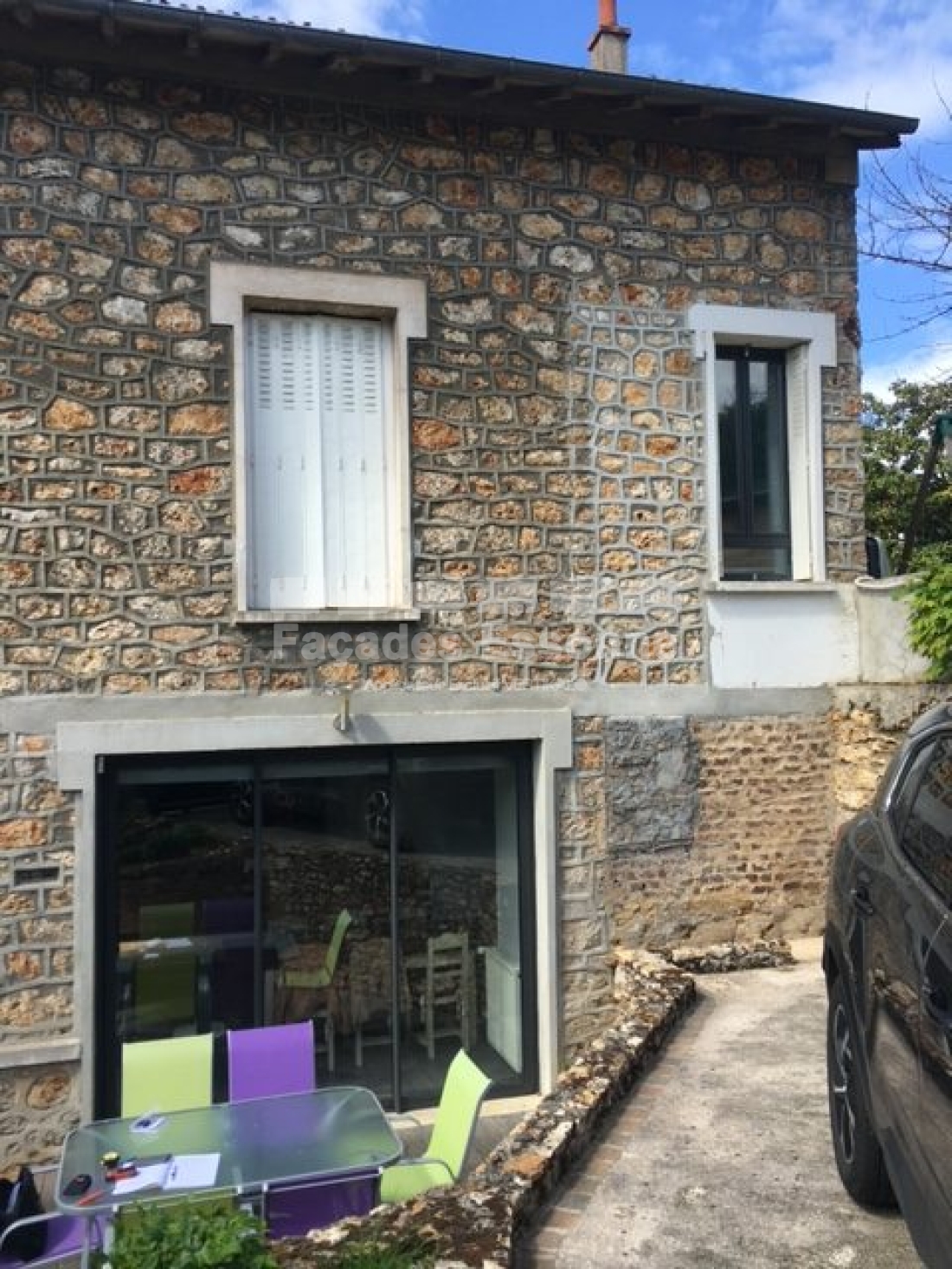 Ravalement façades d'une maison à Athis-Mons, 91200, Essonne