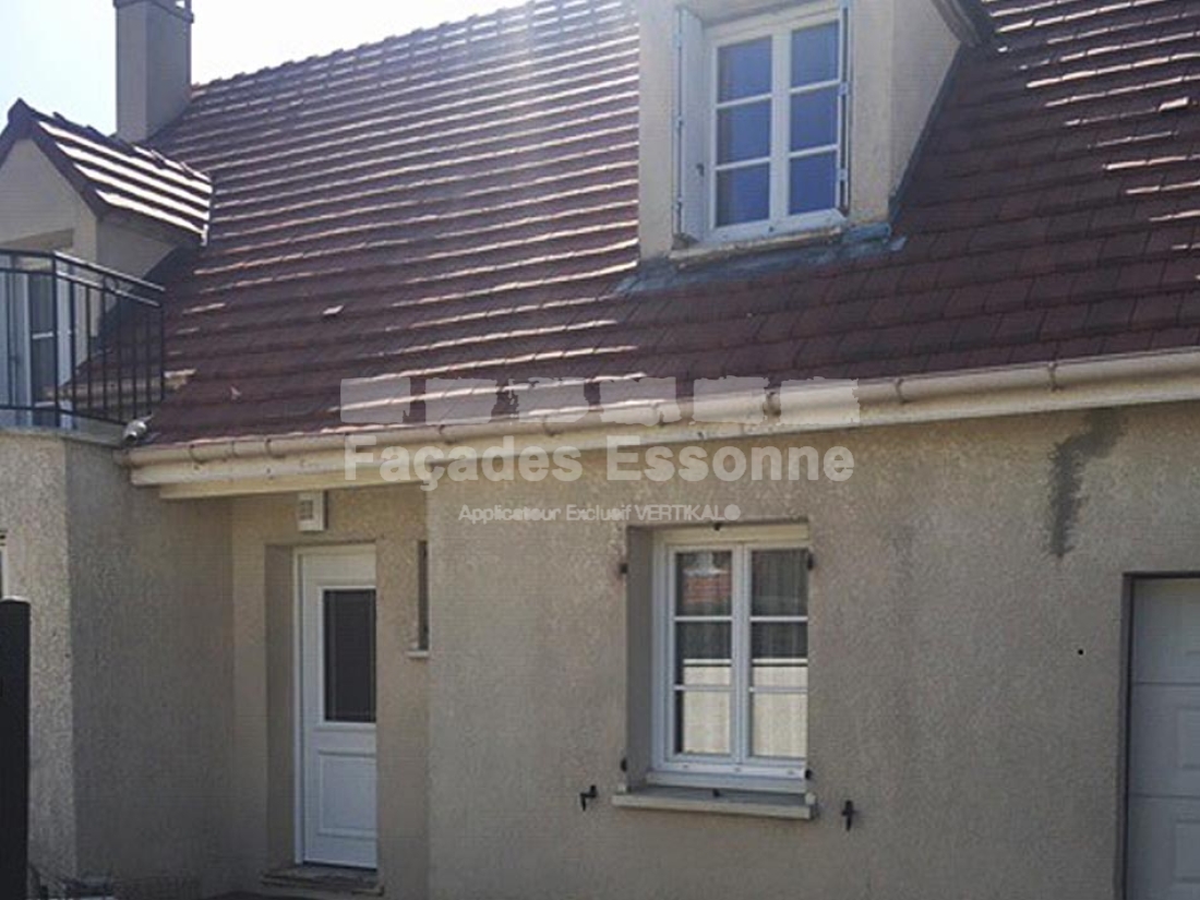 Ravalement façades d'une maison à Evry-Courcouronnes, 91860, Essonne