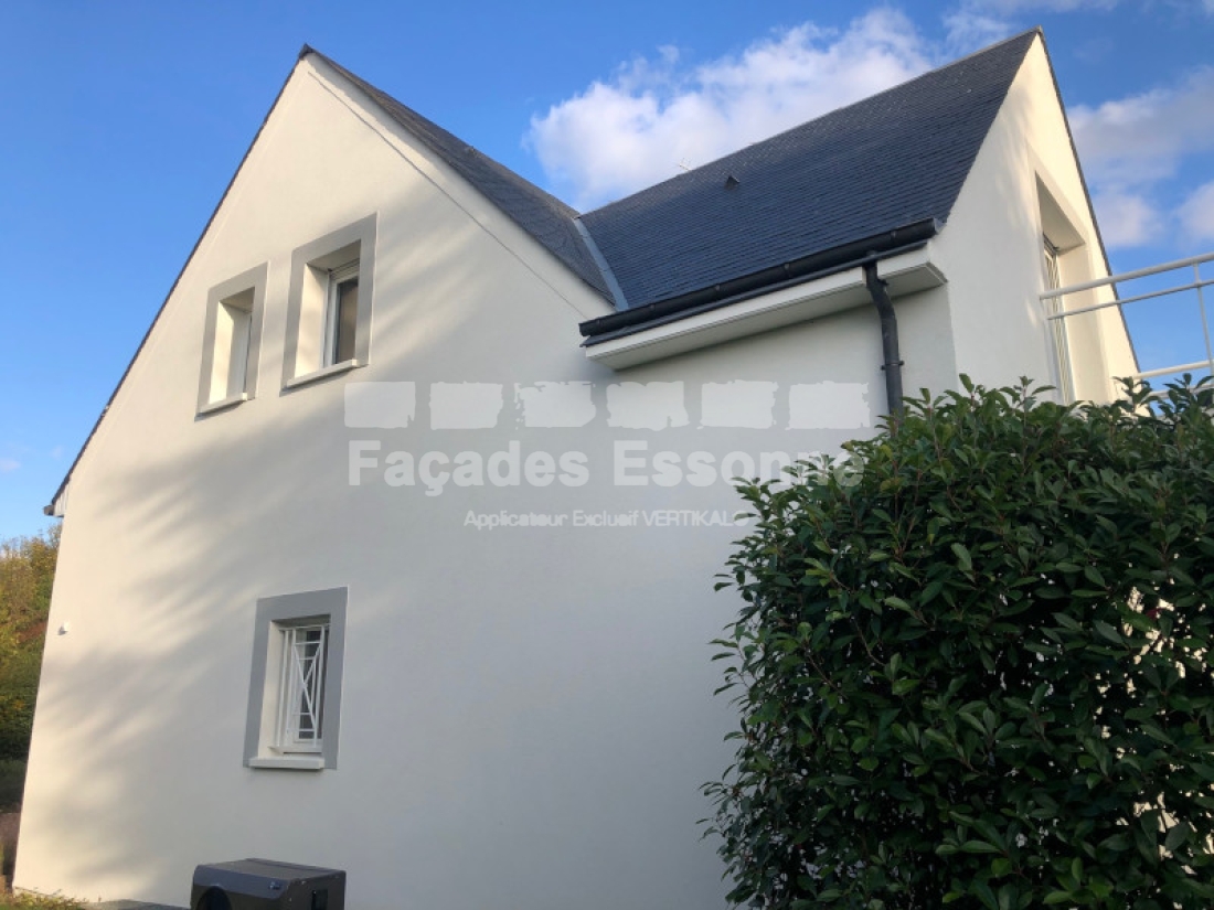 Rénovation façades d'une maison à Brunoy, 91800, Essonne